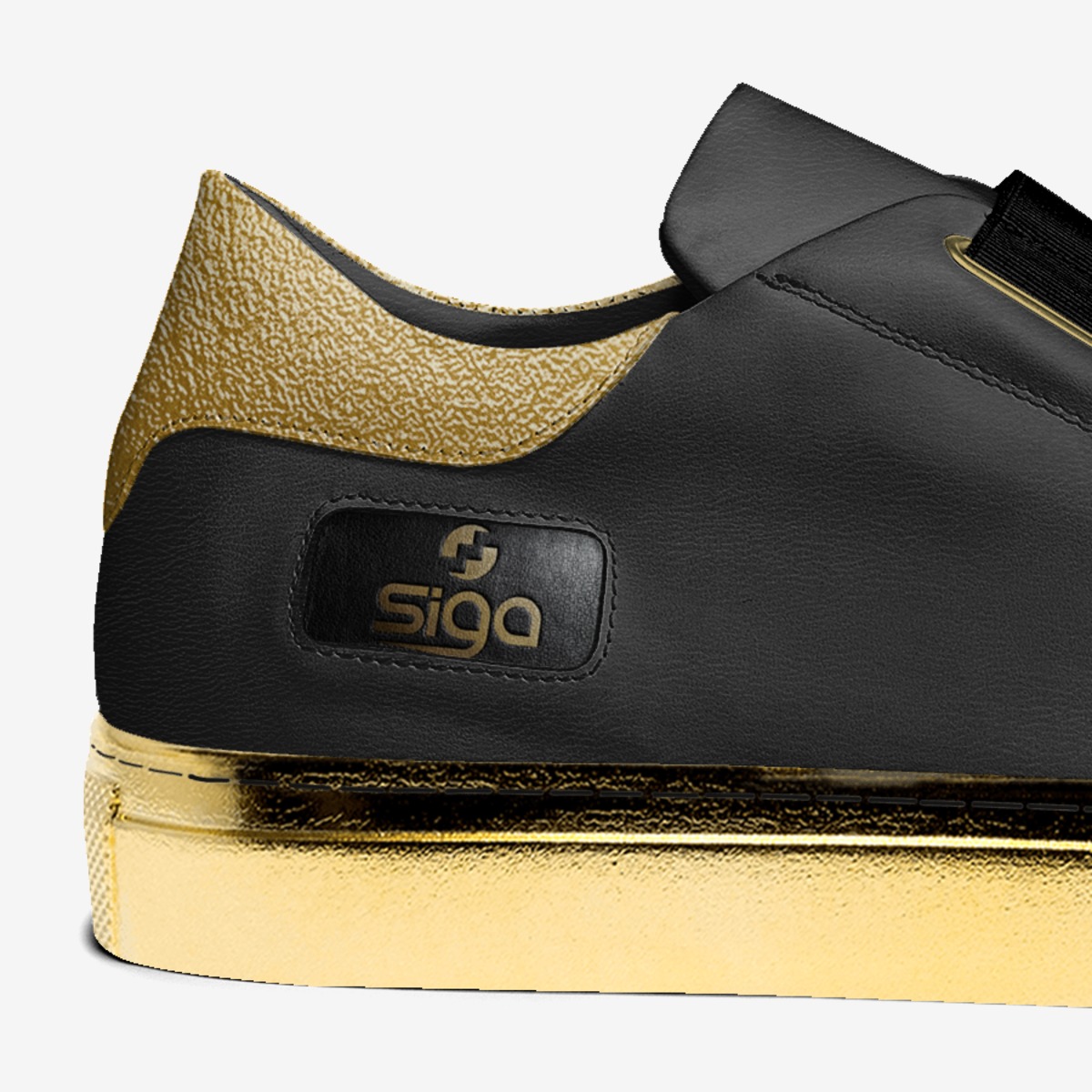 SIGA  custom made in Italy shoes by Nondumiso Mabaso | Detail view