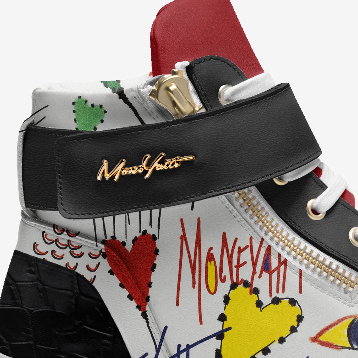 Moneyatti G03 custom made in Italy shoes by Moneyatti Brand | Detail view