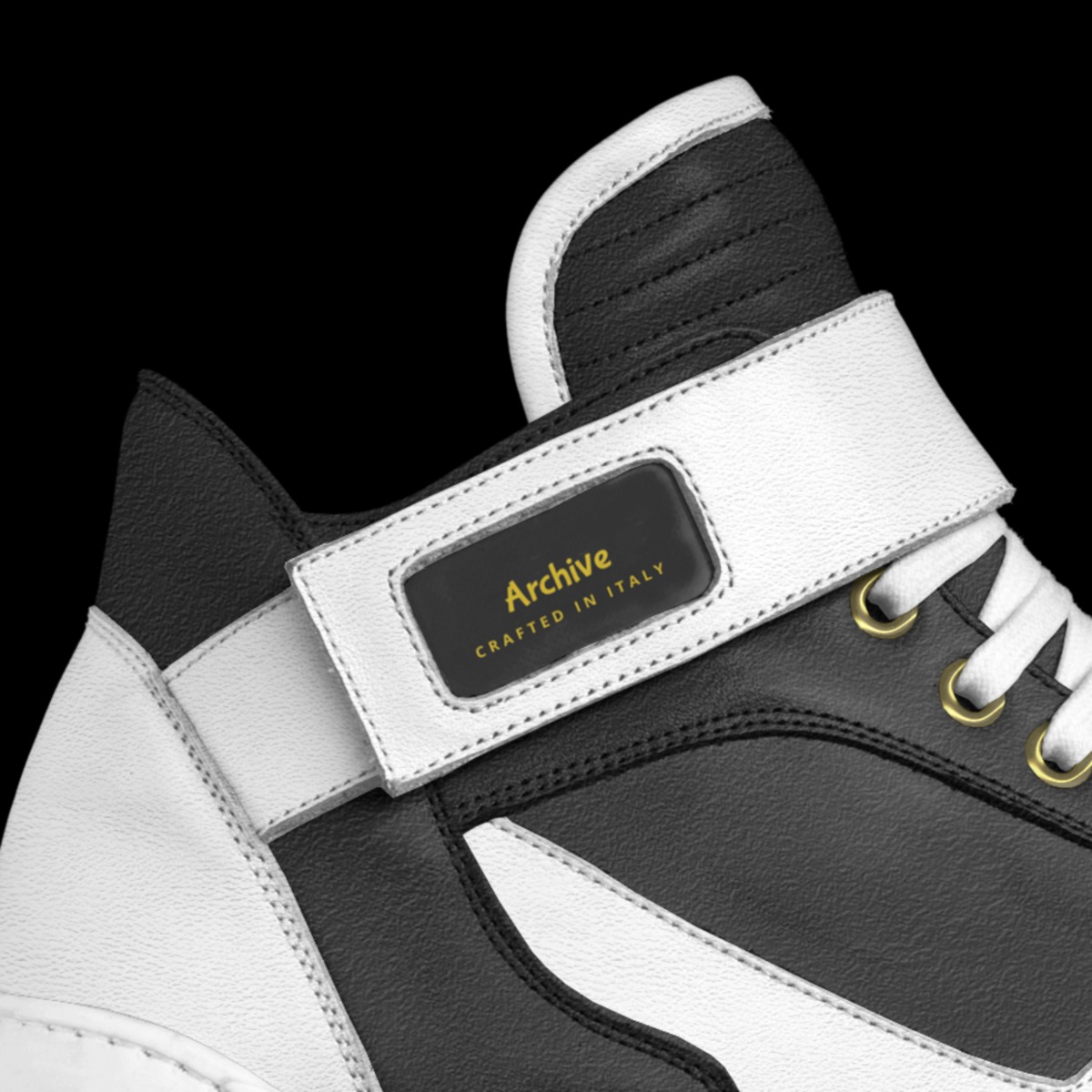 Archive Ruin Custom Leather Sneakers