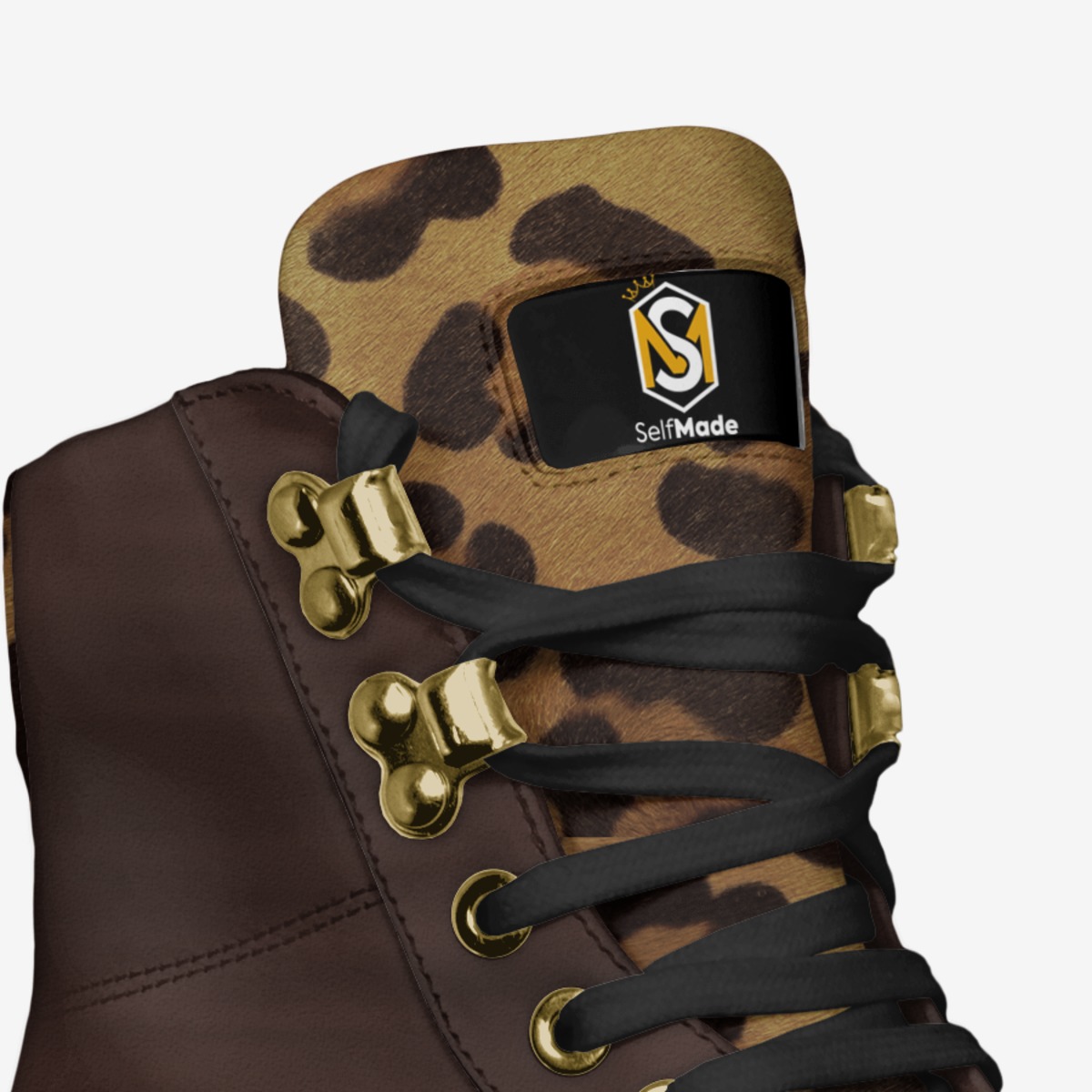 The Steppaz  custom made in Italy shoes by Brian Washington | Detail view