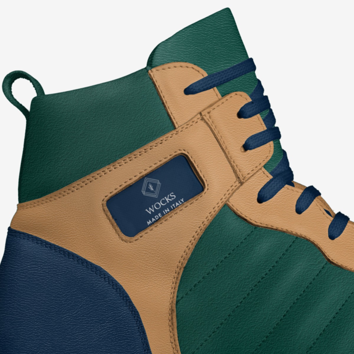 Wocks custom made in Italy shoes by Skyler Wockenfuss | Detail view