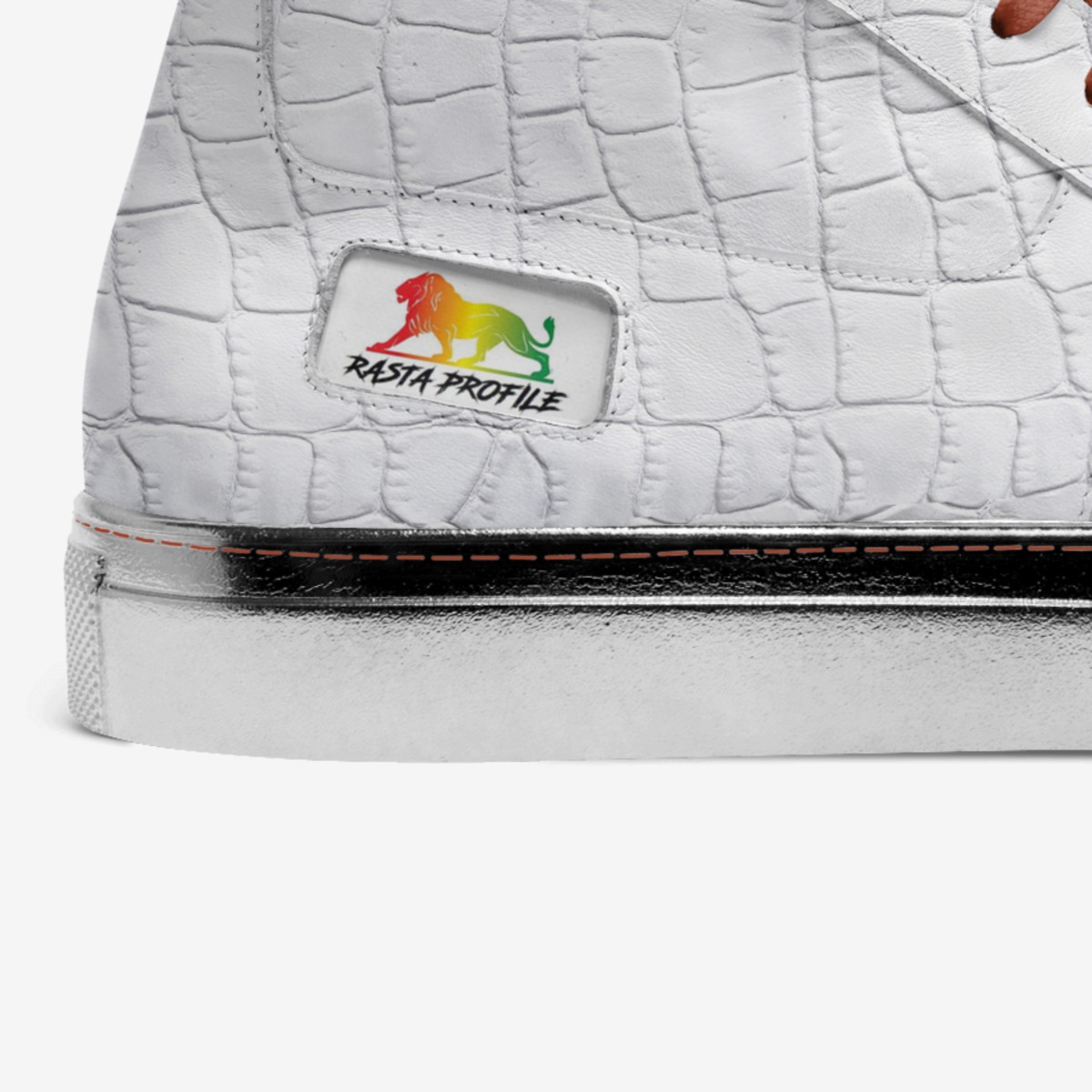 RastaProfile Stree custom made in Italy shoes by Trevor Best | Detail view