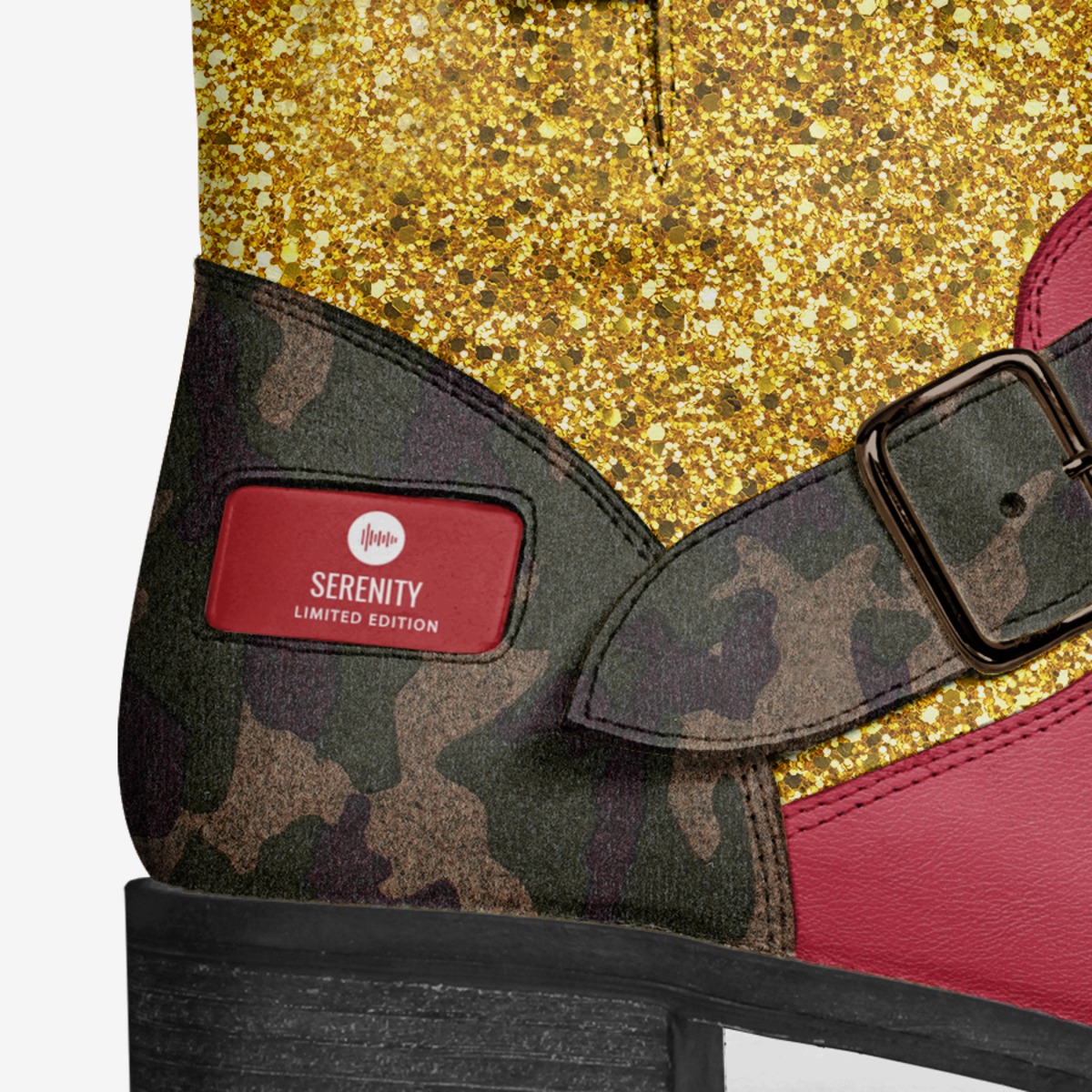Serenity  custom made in Italy shoes by Antoinette Seawood | Detail view