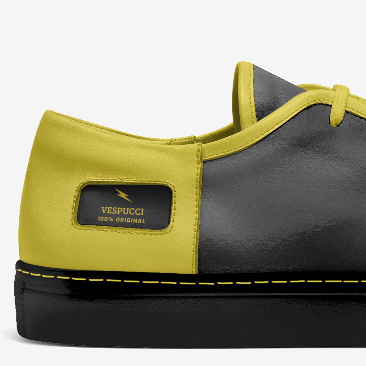 Vespucci custom made in Italy shoes by Phillip Glenn | Detail view