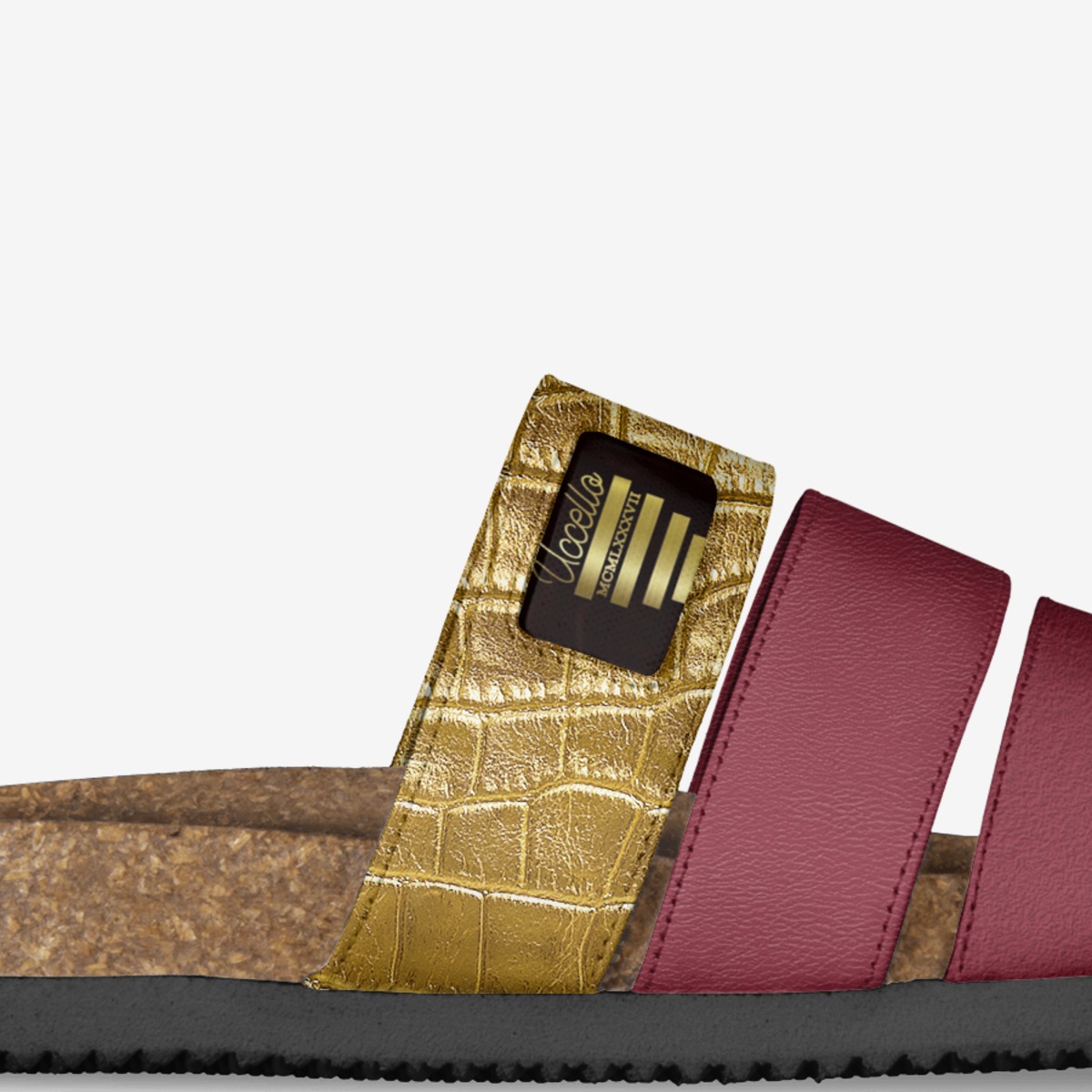 UCCELLO MIRTILLO custom made in Italy shoes by La’ Monsta | Detail view