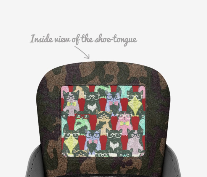 NEWS custom made in Italy shoes by Leon Newman | Tongue view