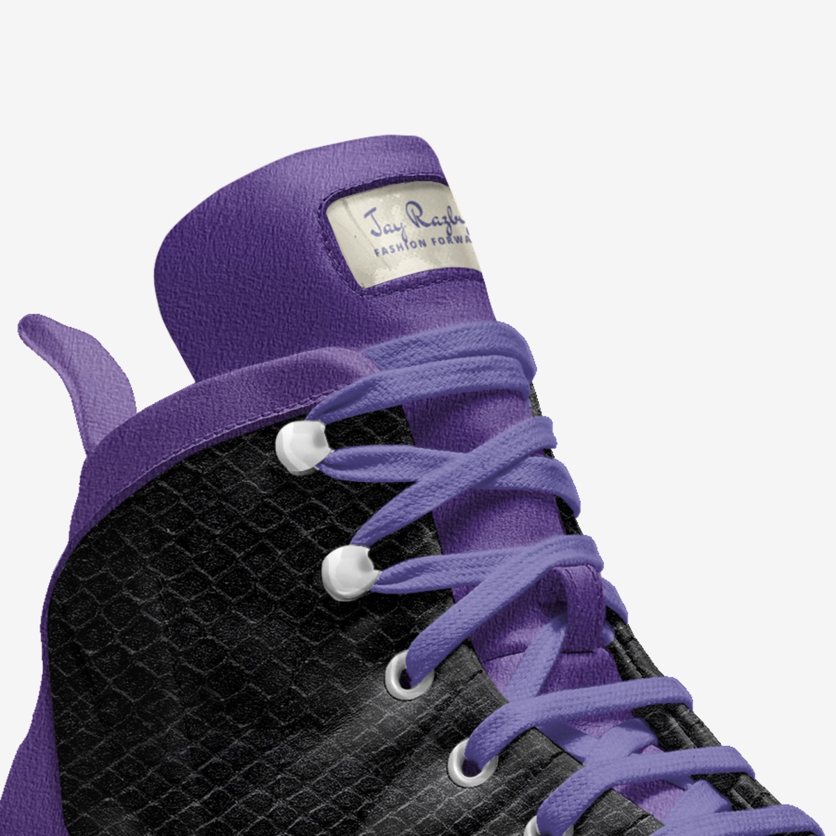 Jay Razby  custom made in Italy shoes by Jay Rock | Detail view
