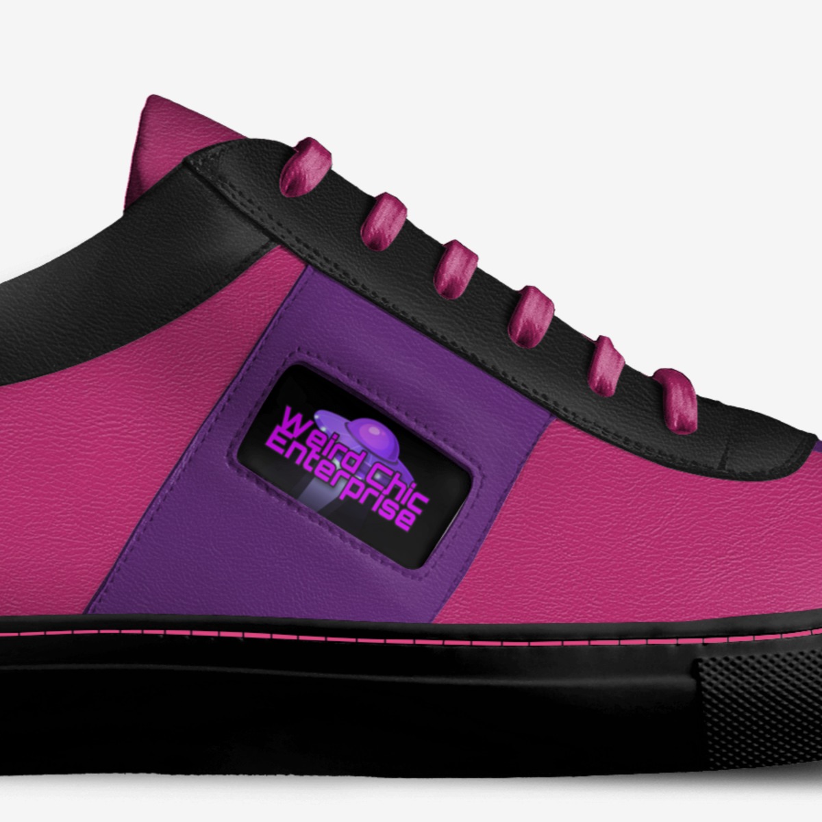 Weird Chic  custom made in Italy shoes by Mona Lisa | Detail view