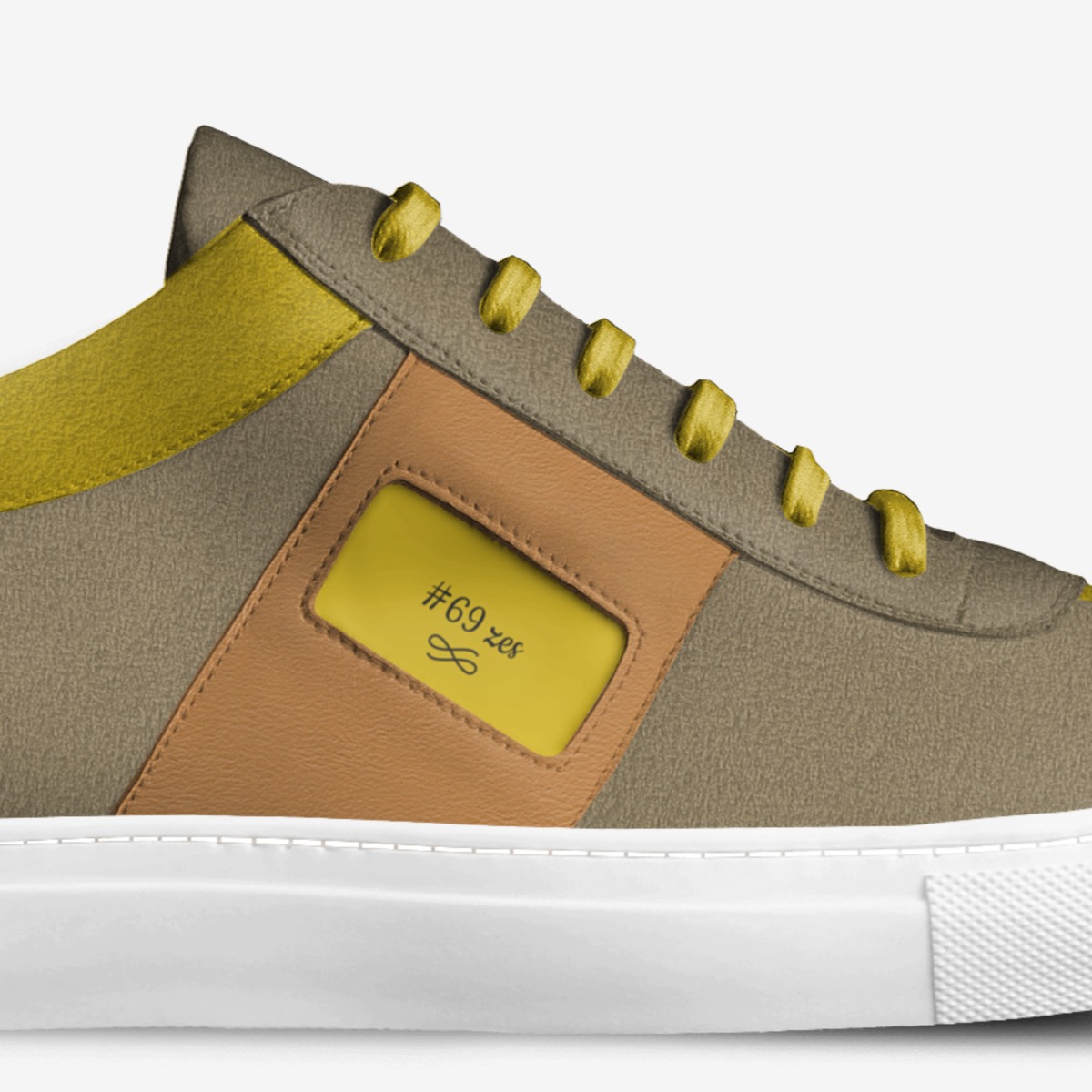 #69 zes custom made in Italy shoes by Rodney Adams | Detail view