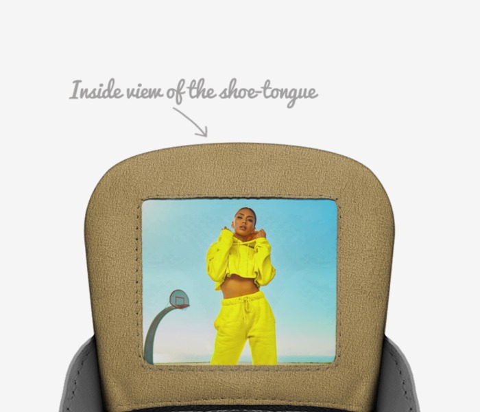 #69 zes custom made in Italy shoes by Rodney Adams | Tongue view