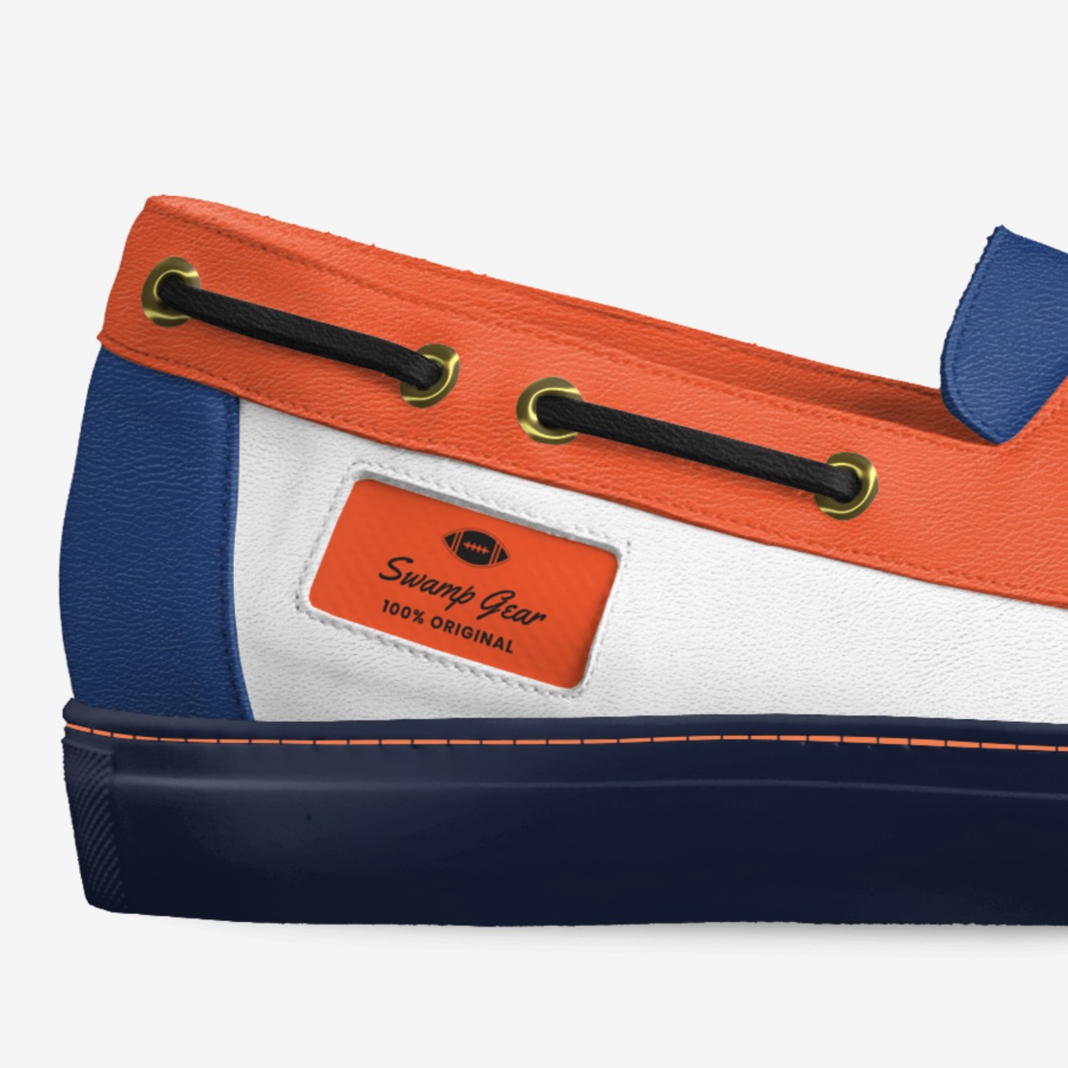 Swamp Gear custom made in Italy shoes by Richard Harvey | Detail view