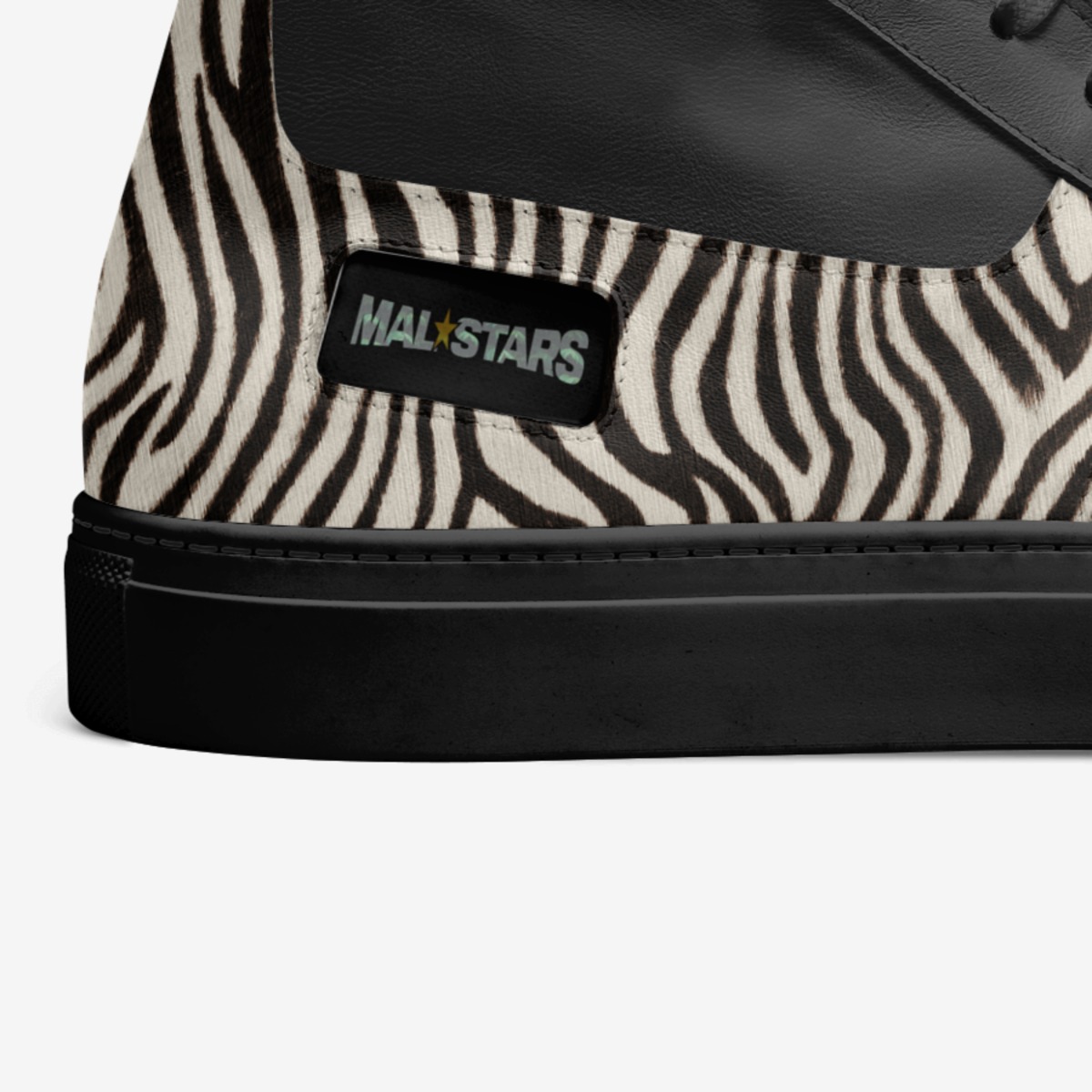 Mal-Star (X) custom made in Italy shoes by Jamal Mccoy | Detail view