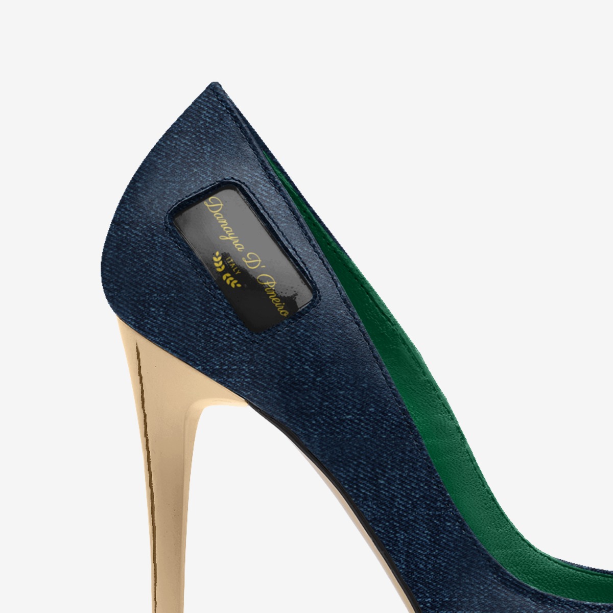 ANDROMEDA custom made in Italy shoes by Danayra D Pineiro | Detail view