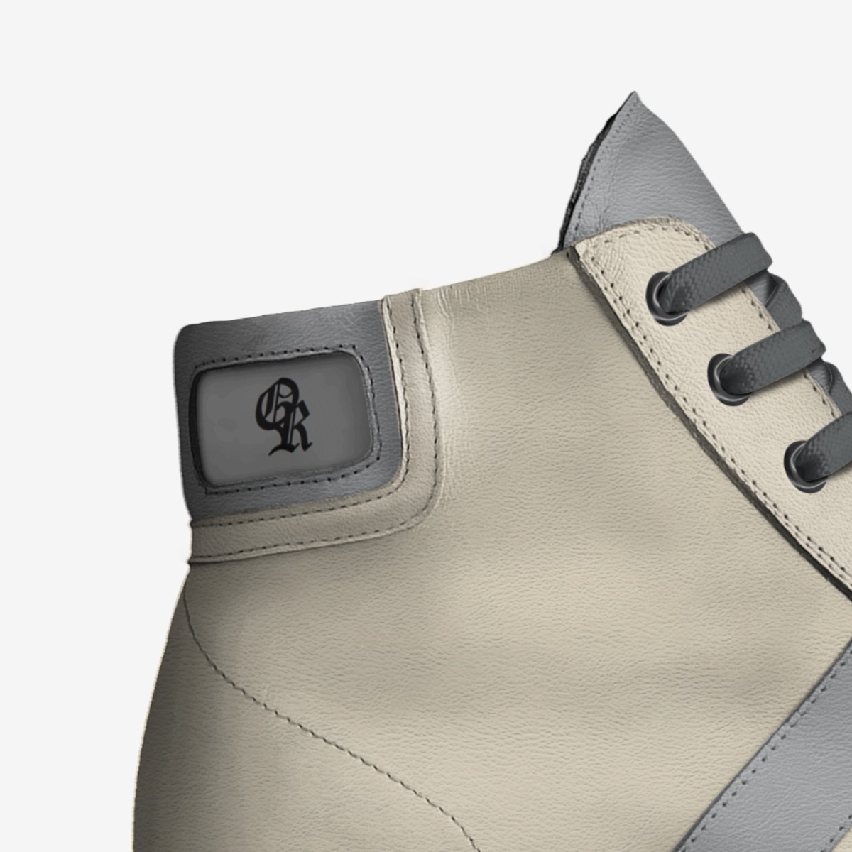  High Rise L custom made in Italy shoes by Oscar Raphael | Detail view
