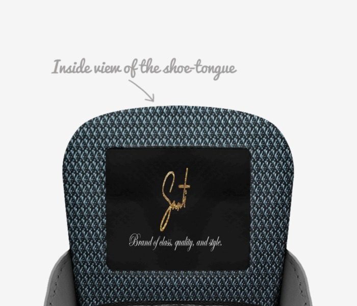 Santi's custom made in Italy shoes by Jason Super Star | Tongue view