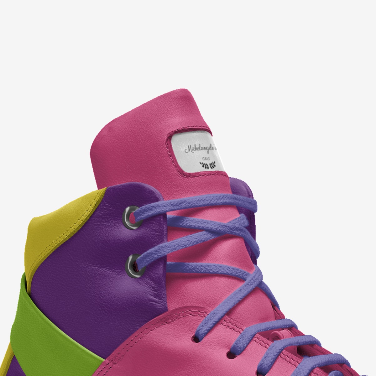 Michelangelo’s  custom made in Italy shoes by Jaymie Hunter | Detail view