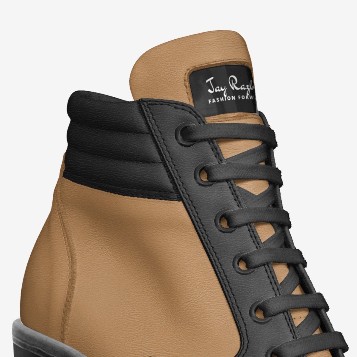 Jay Razby  custom made in Italy shoes by Jay Rock | Detail view