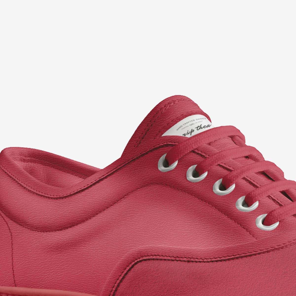 r.i.p thea  custom made in Italy shoes by Natalia Ruiz | Detail view