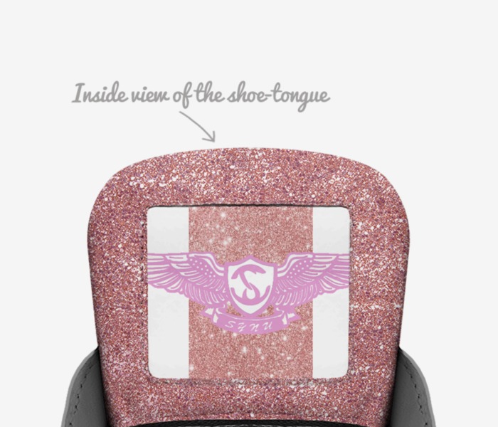 SYNU custom made in Italy shoes by Ray & Candice Gross | Tongue view