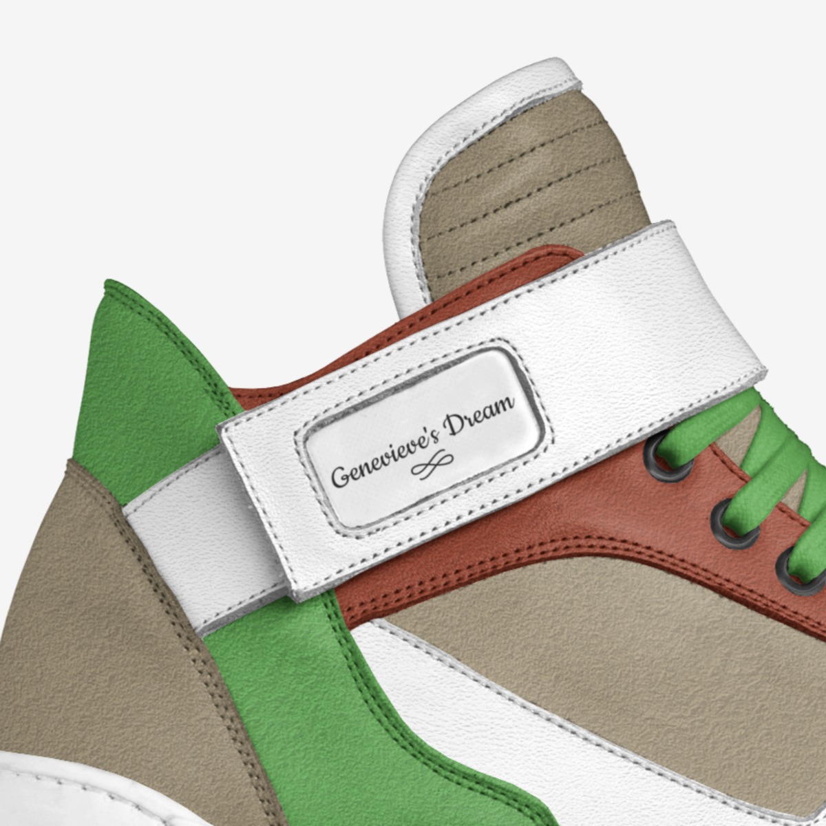 Genevieve's Dream custom made in Italy shoes by Gordon Meadows | Detail view