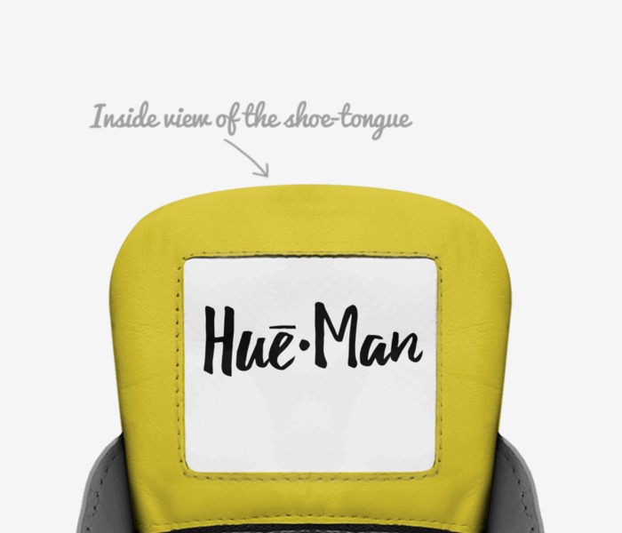 Hue-man HT Boot custom made in Italy shoes by Day1 J | Tongue view