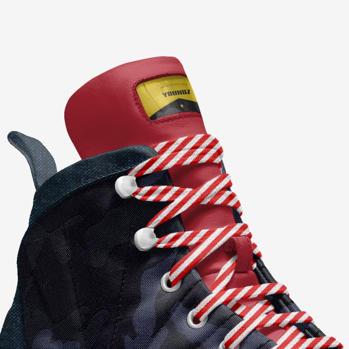 YOUNOZ Poppers custom made in Italy shoes by Laurence D’bourbon-gaston | Detail view