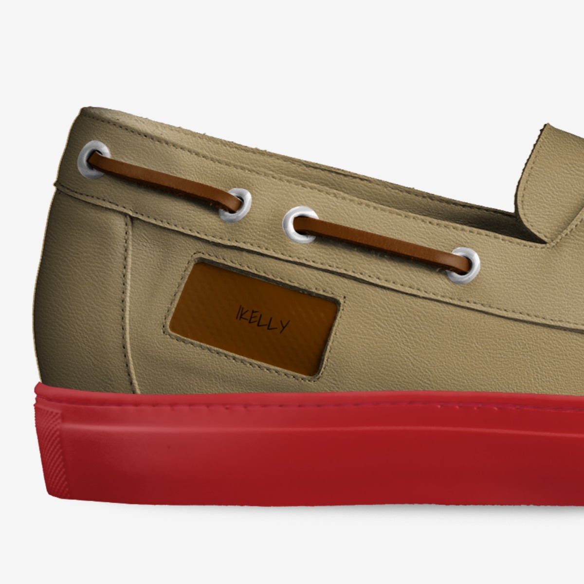 Ikelly custom made in Italy shoes by Kellyann Pierre | Detail view
