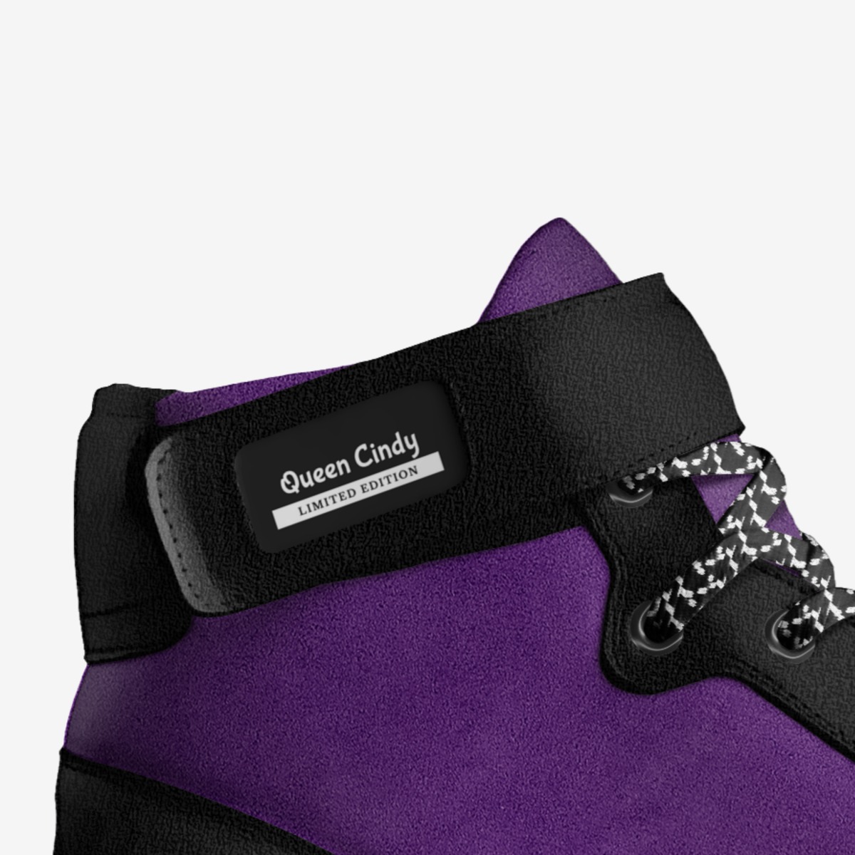 Queen Cindy custom made in Italy shoes by David Taylor | Detail view