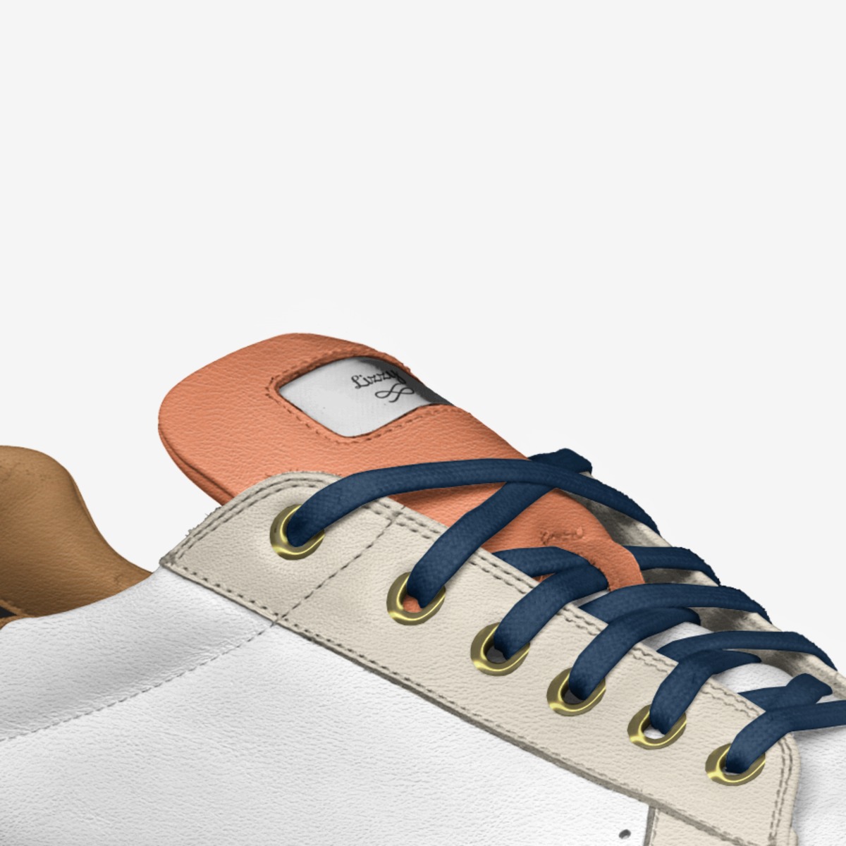 Lizzy custom made in Italy shoes by Angel Jack | Detail view