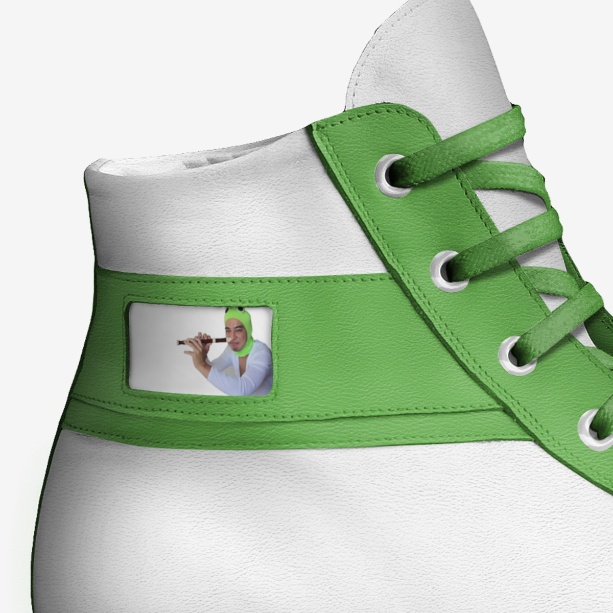 salamander man custom made in Italy shoes by Ryan Cervantes | Detail view