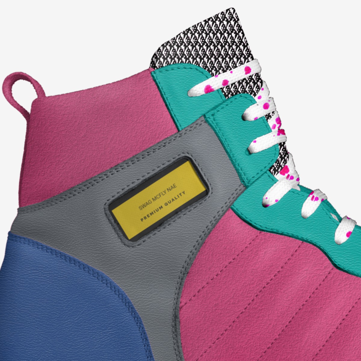 Swag McFly Nae custom made in Italy shoes by Rechard R Newman | Detail view