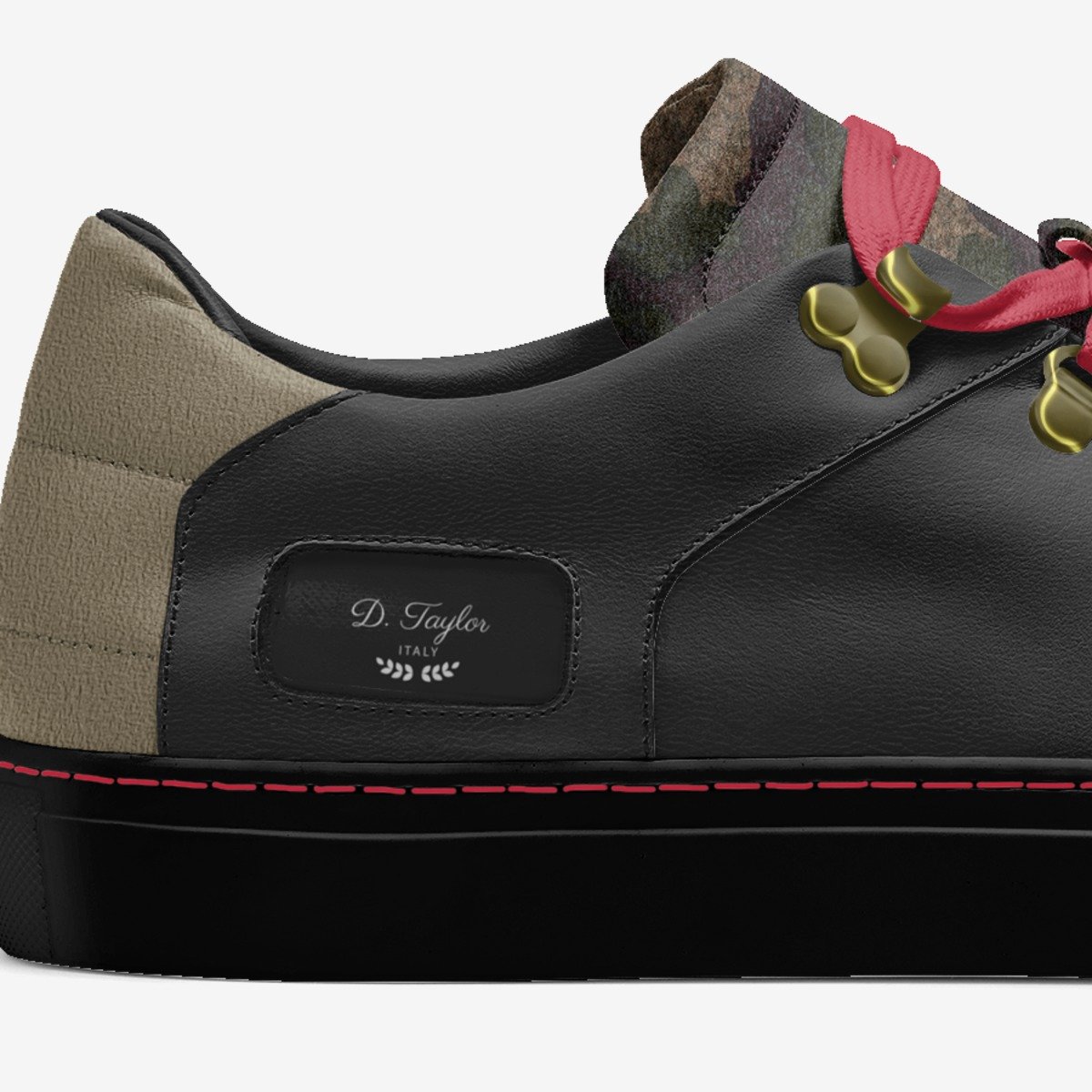 D. Taylor custom made in Italy shoes by Dashawn Taylor | Detail view