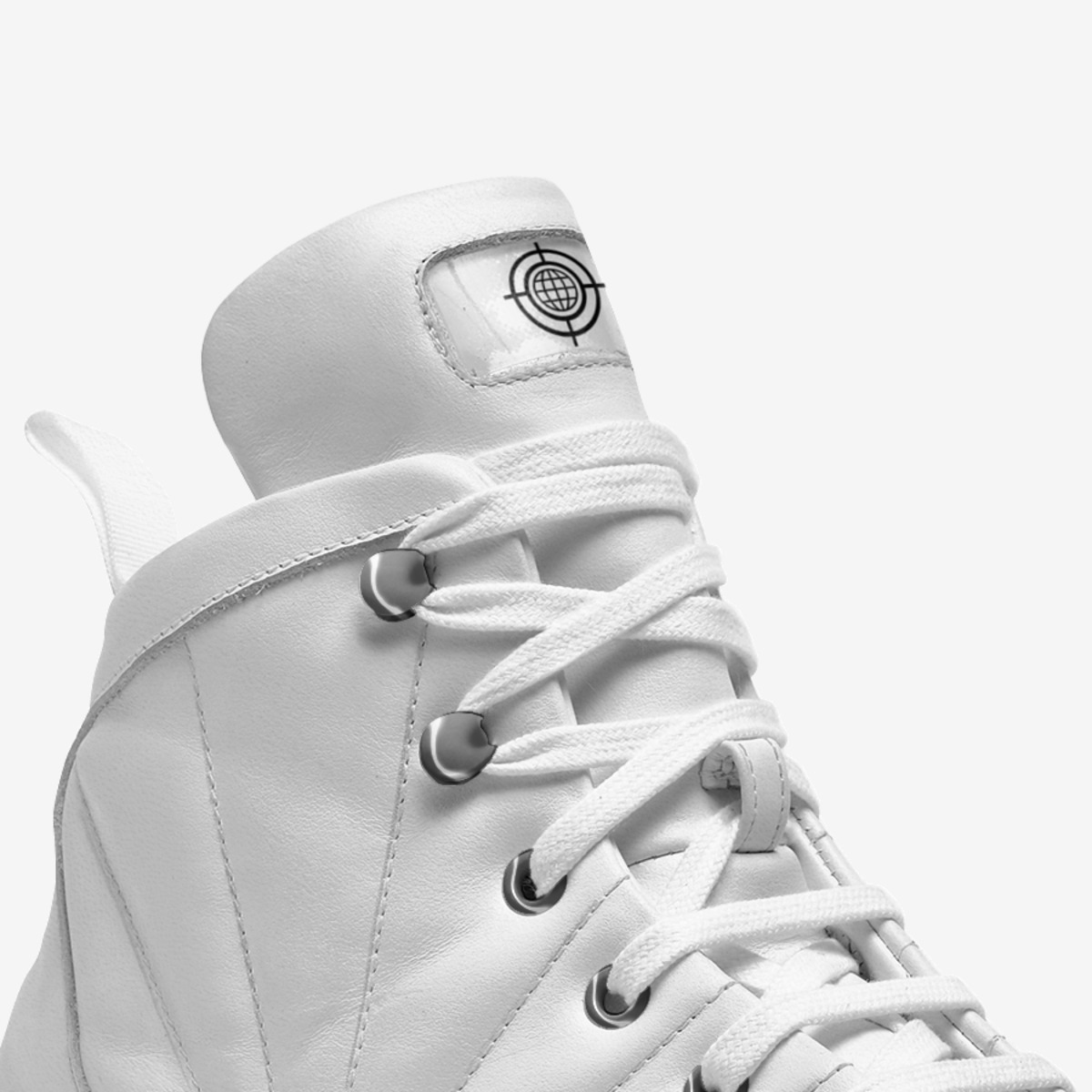 Sharpshooter custom made in Italy shoes by Marksman Apparel | Detail view