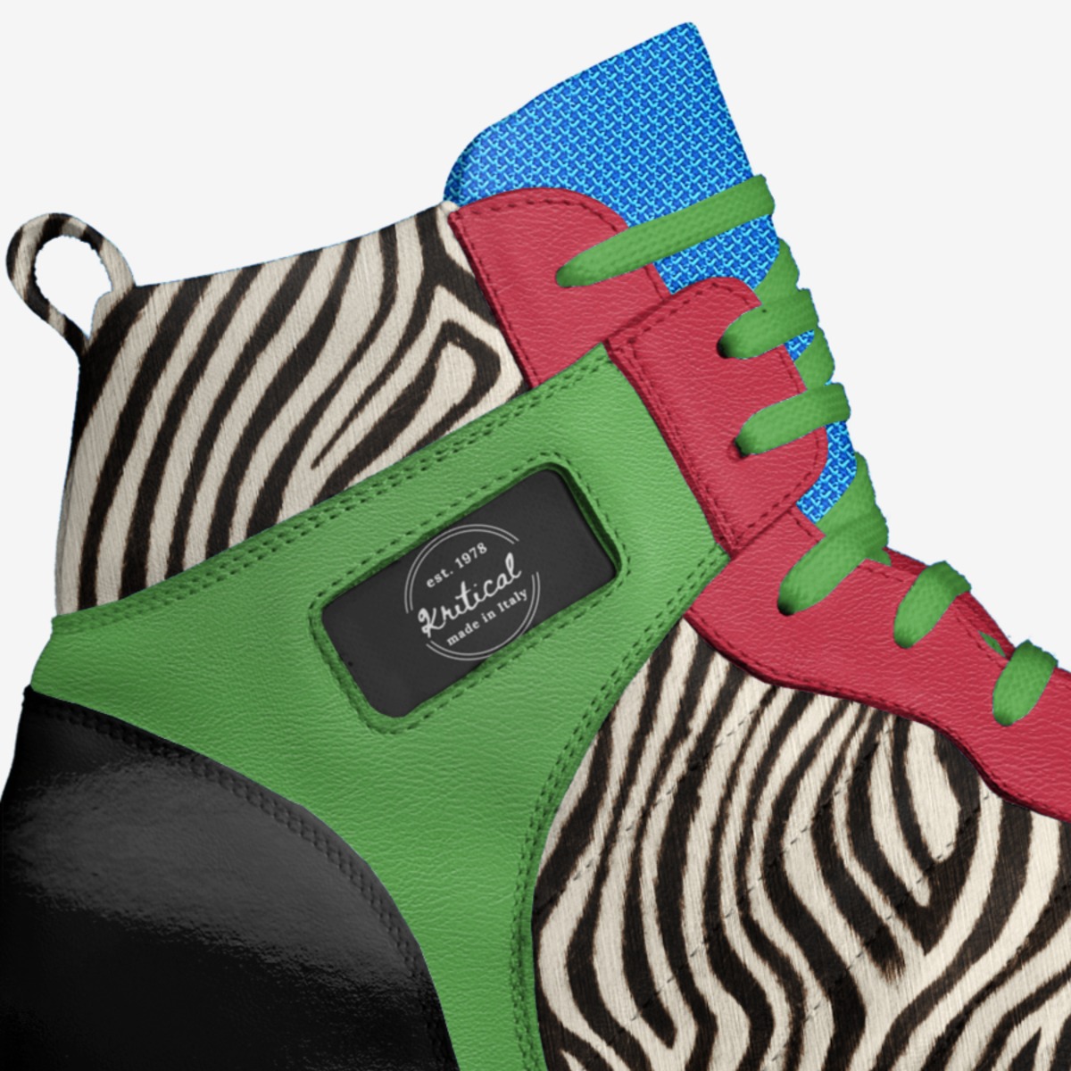 Kritical  custom made in Italy shoes by K Rob | Detail view