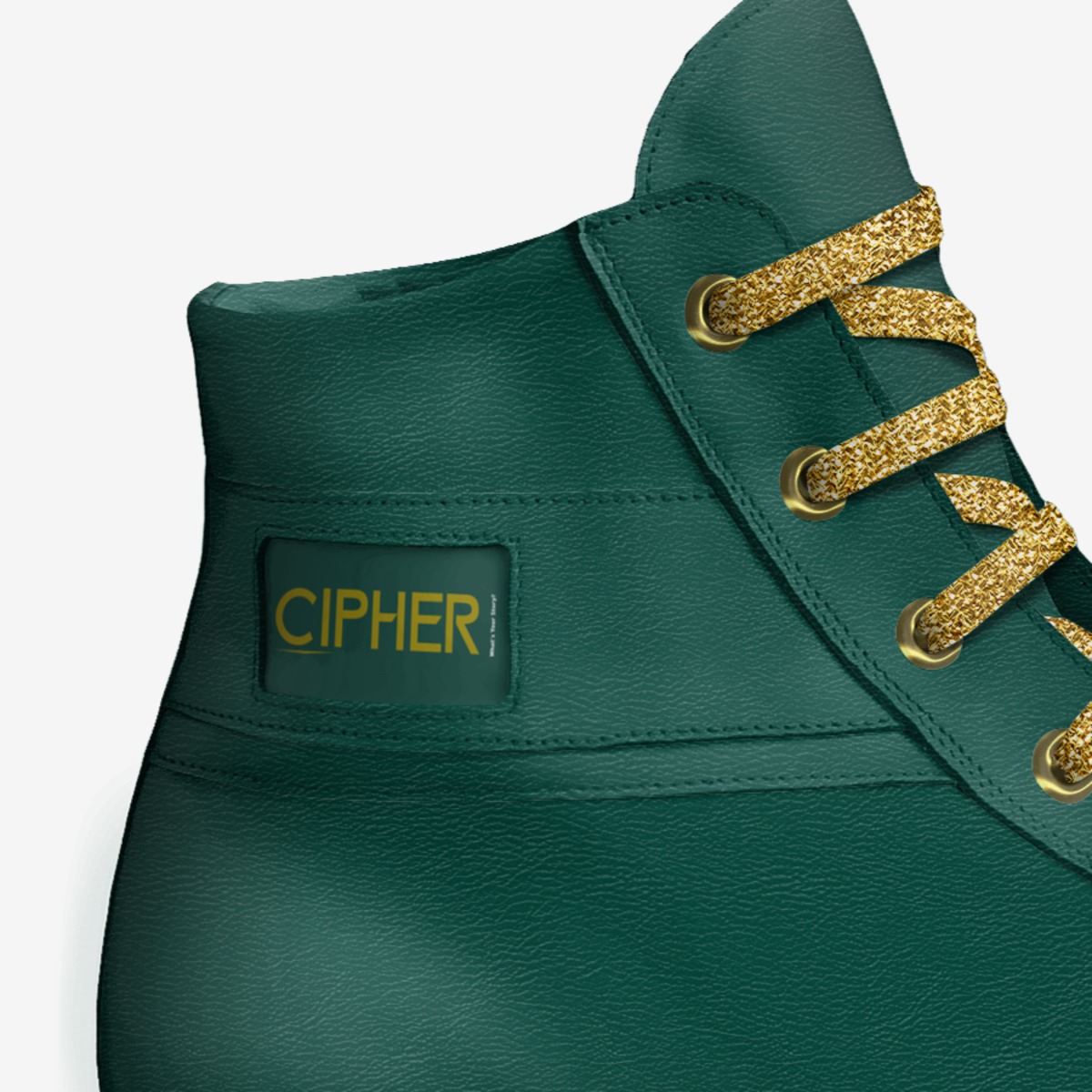 CIPHER: ROYALTY custom made in Italy shoes by Charles Harewood Jr | Detail view