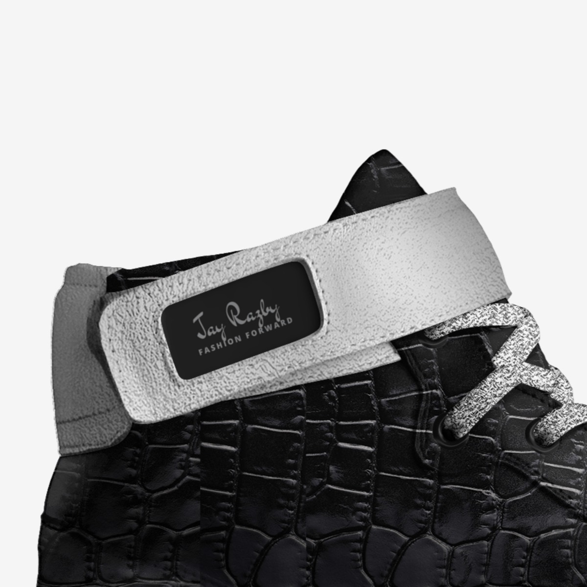 Jay Razby  custom made in Italy shoes by Jay Rock | Detail view