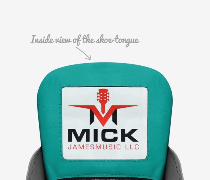 MJM 91 custom made in Italy shoes by Michael Edwards | Tongue view