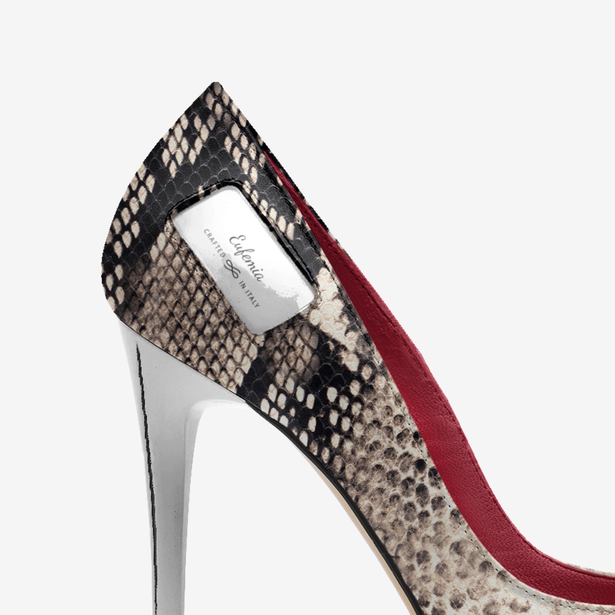 Eufemia custom made in Italy shoes by Rosanny Amaro | Detail view
