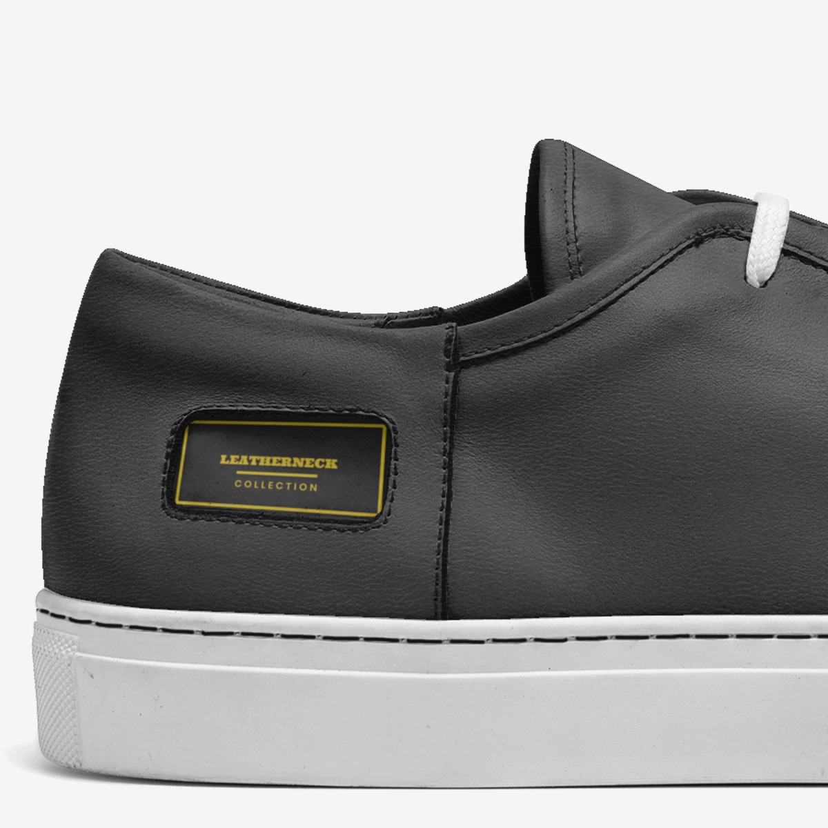 Leatherneck custom made in Italy shoes by Richard Dinnan | Detail view