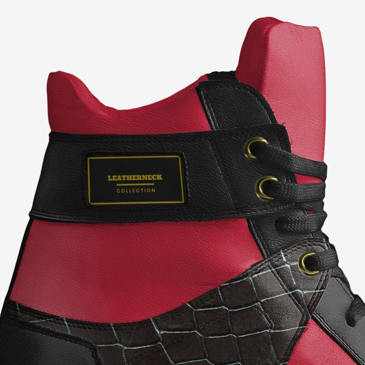Leatherneck custom made in Italy shoes by Richard Dinnan | Detail view