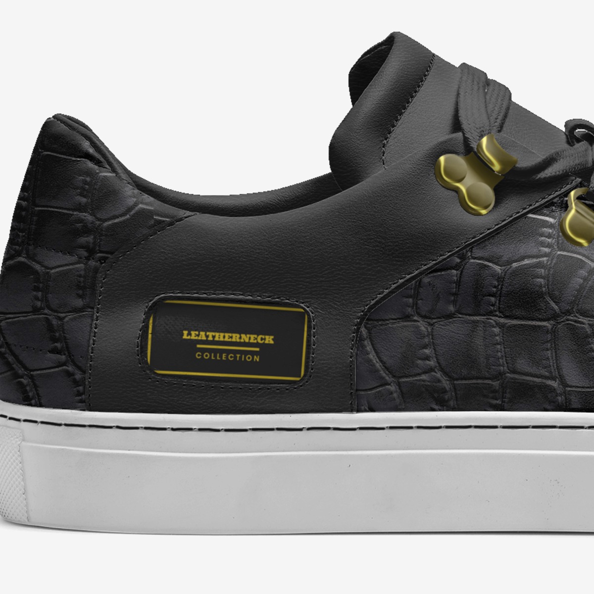 Leatherneck custom made in Italy shoes by Richard Dinnan | Detail view