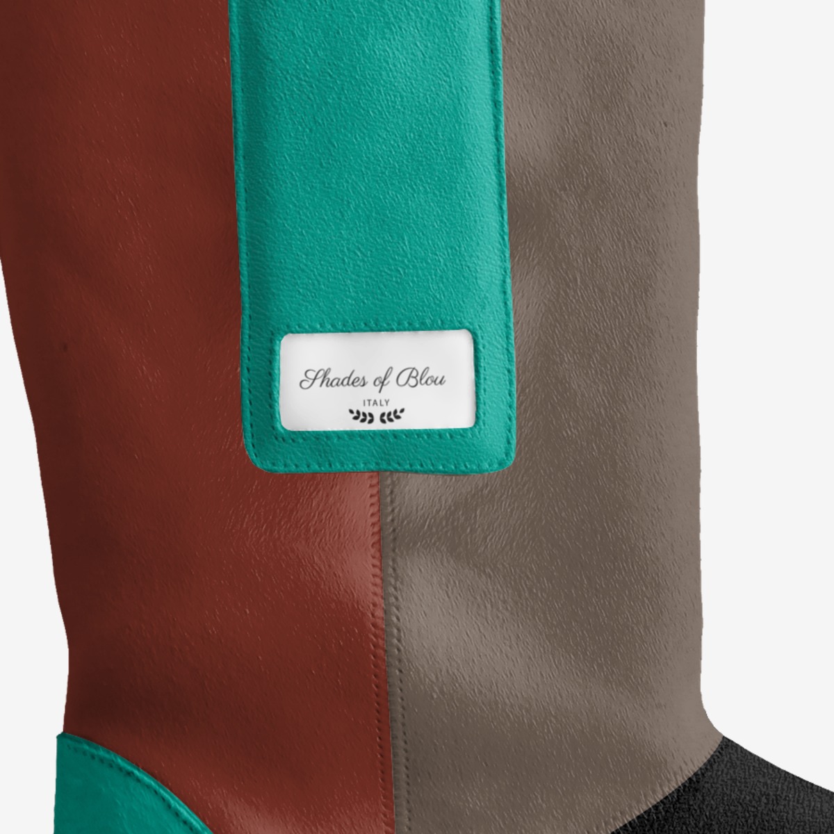 Shades of Blou  custom made in Italy shoes by Blou D.harrison | Detail view