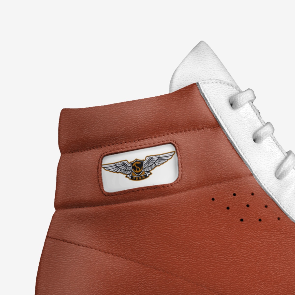 SYNU custom made in Italy shoes by Ray & Candice Gross | Detail view