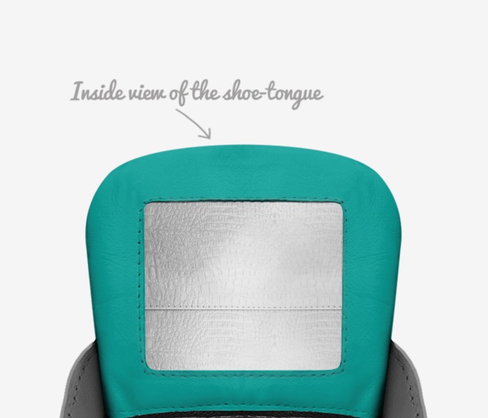 Son Ov Virgo custom made in Italy shoes by Don Preme | Tongue view