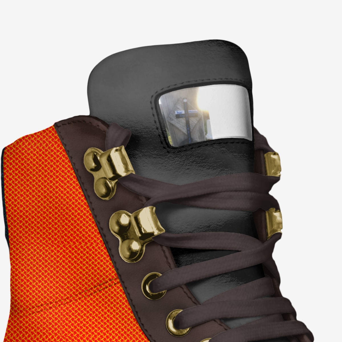 Jesus walks May 21 custom made in Italy shoes by Alexander Mccoy | Detail view