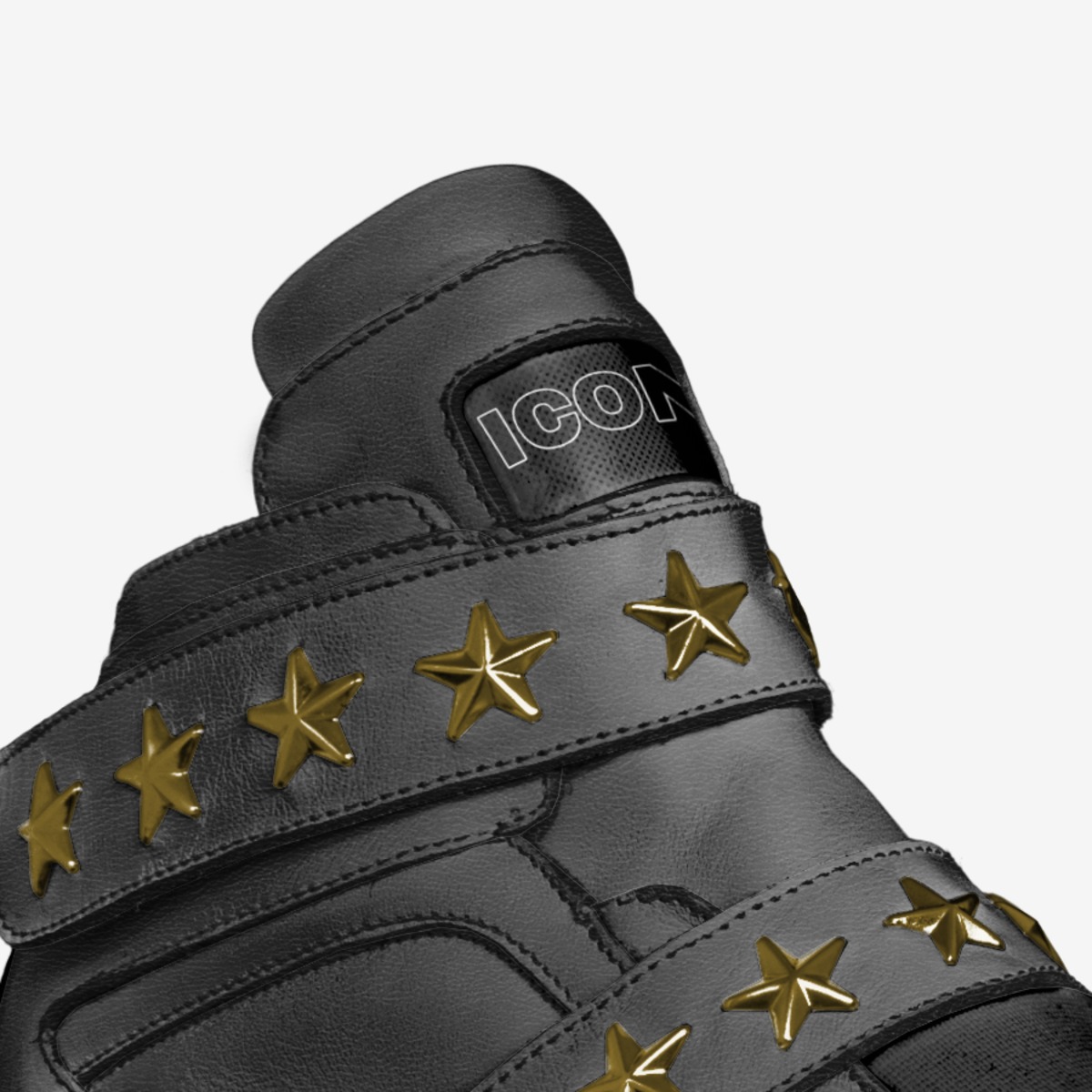 Hussein custom made in Italy shoes by Xavier Garza | Detail view
