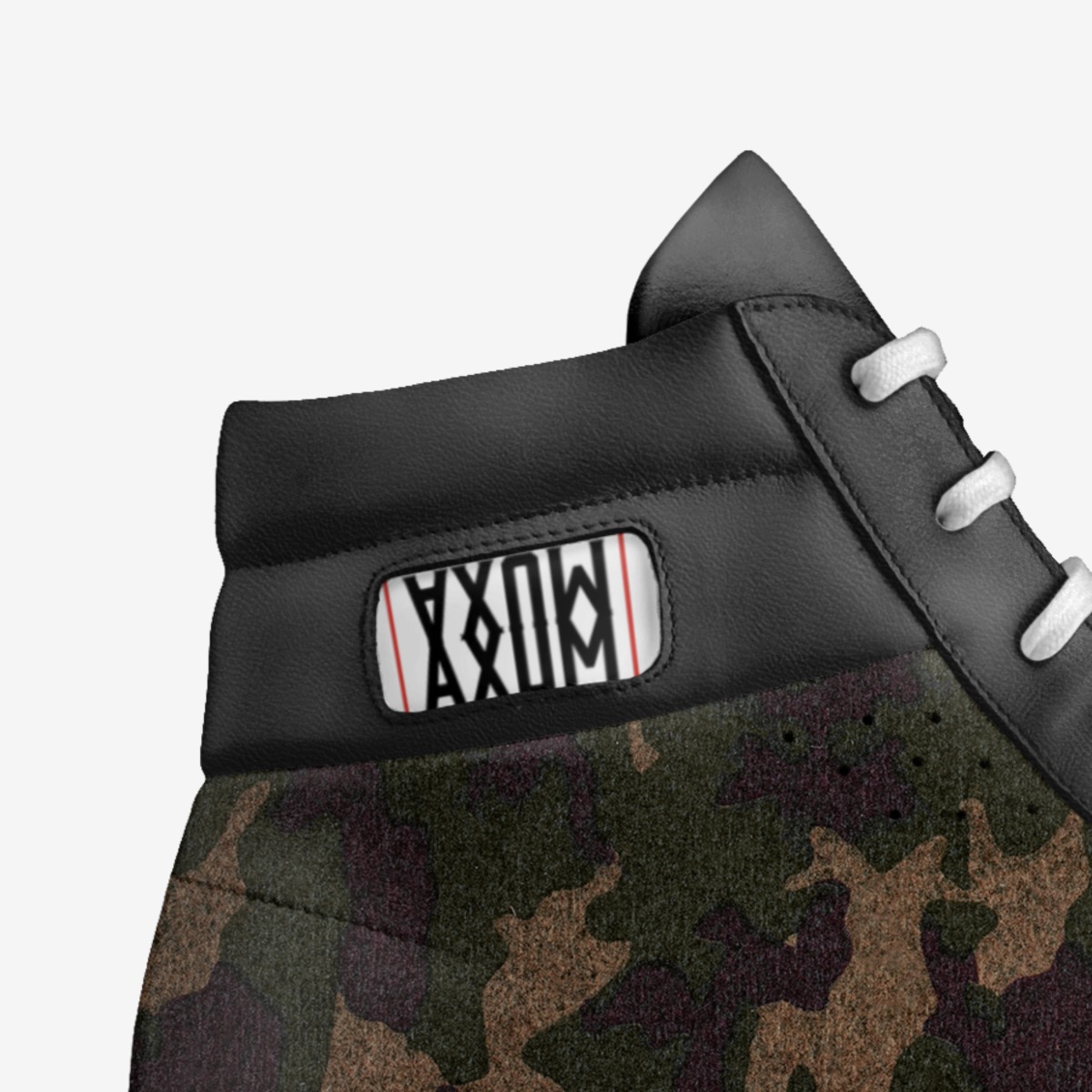AXUM Soulja custom made in Italy shoes by Jermaine Bennett | Detail view