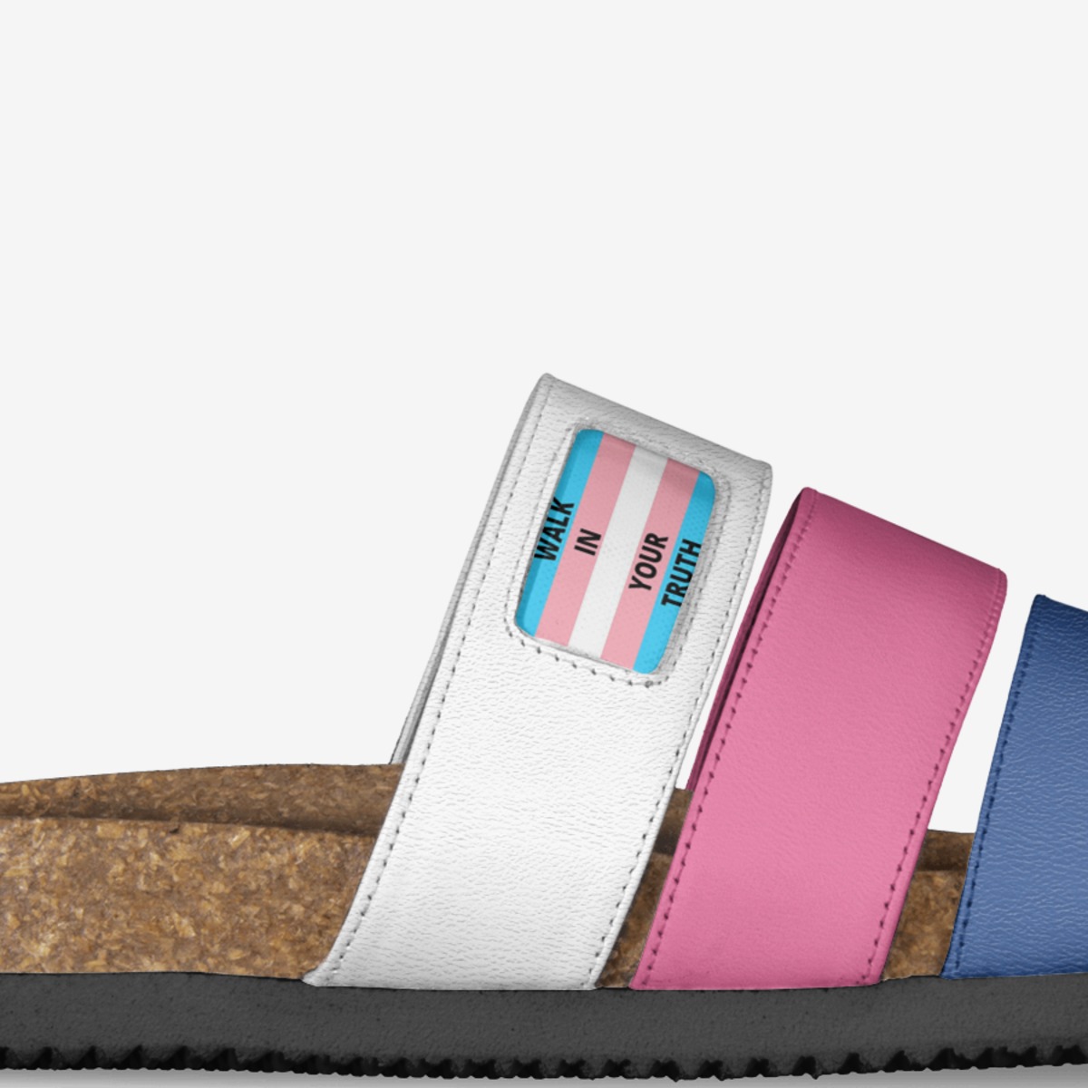 Strut Your PRIDE custom made in Italy shoes by Jevon Martin | Detail view