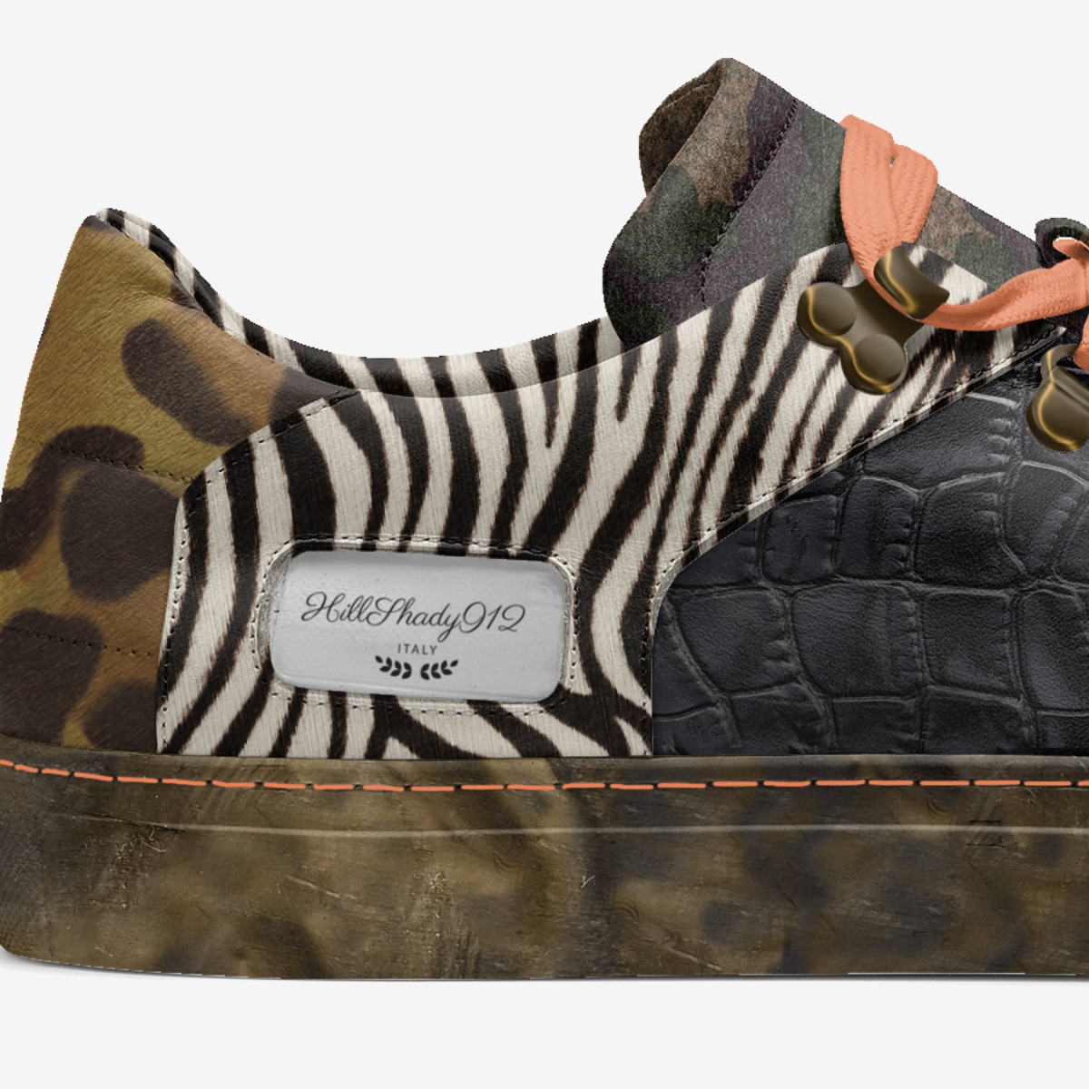 HillShady912  custom made in Italy shoes by DeAundre Perry | Detail view