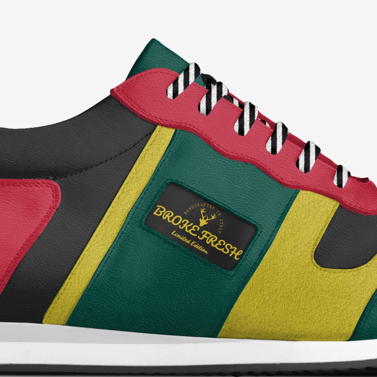 SUGA custom made in Italy shoes by Melody Nowden | Detail view